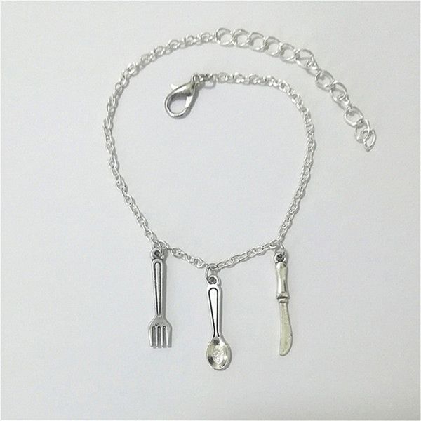 charm bracelets spoon bracelet fork and knife utensils tiny jewelry cute christmas gift tabaleware, Golden;silver
charm bracelets spoon bracelet fork and knife utensils tiny jewelry cute christmas gift tabaleware, Golden;silver