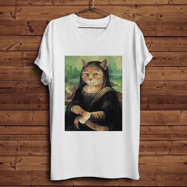 da vinci famous mona lisa cat funny t shirt men 2019 summer new white casual homme cool hipster tshirt
da vinci famous mona lisa cat funny t shirt men 2019 summer new white casual homme cool hipster tshirt