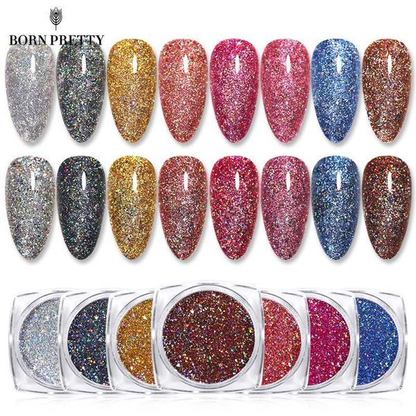 born pretty glittery holographics nail powder natural effect laser dip nail powder no lamp cure art decorations accessories, Silver;gold
born pretty glittery holographics nail powder natural effect laser dip nail powder no lamp cure art decorations accessories, Silver;gold