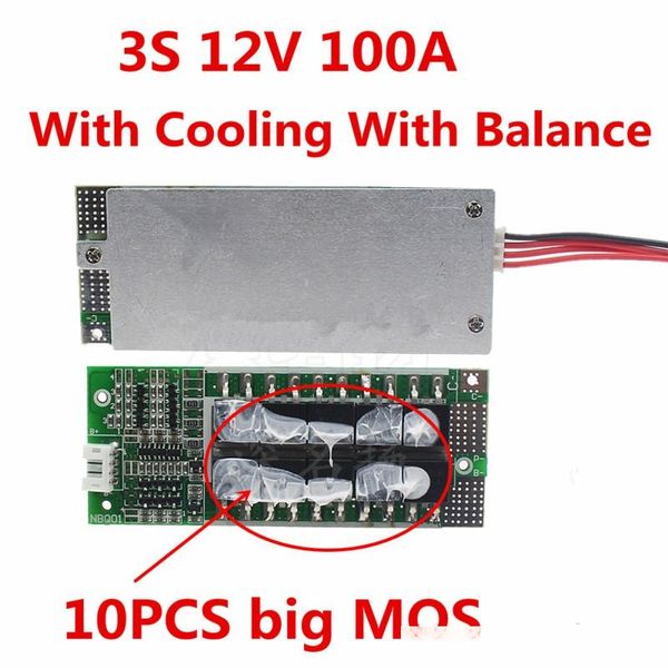 accessories 1pc 3s 100a 12v li-ion lithium battery protection board bms inverter ups battery box energy storage protection board
accessories 1pc 3s 100a 12v li-ion lithium battery protection board bms inverter ups battery box energy storage protection board
