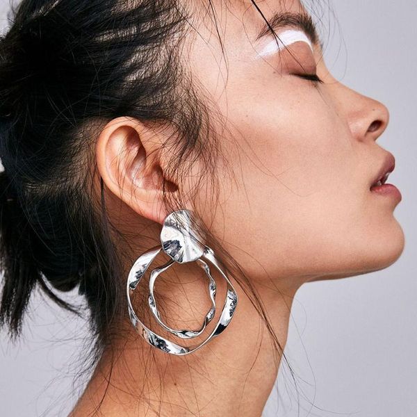 flashbuy trendy irregular alloy drop earrings for women fashion unique geometric statement earrings costume jewellery ins, Silver
flashbuy trendy irregular alloy drop earrings for women fashion unique geometric statement earrings costume jewellery ins, Silver