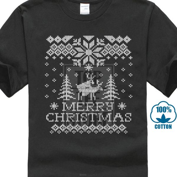 merry christmas t shirt awesome jumper pattern reindeers secret santa