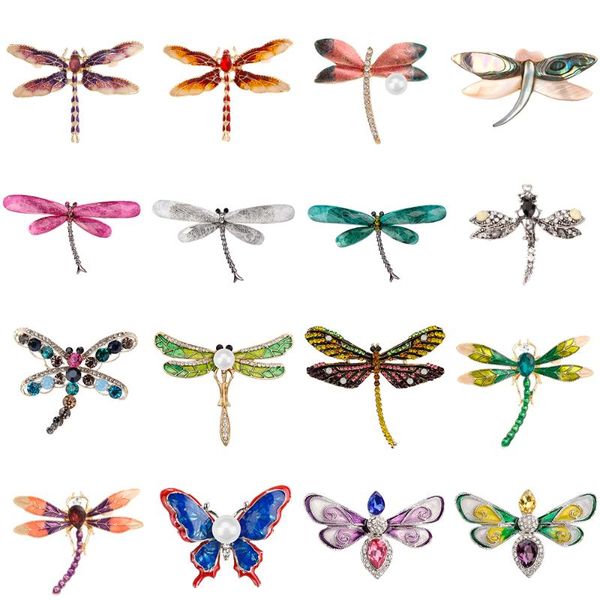 pins, brooches allyes crystal vintage dragonfly for women large insect brooch pin fashion dress coat accessories cute jewelry, Gray
pins, brooches allyes crystal vintage dragonfly for women large insect brooch pin fashion dress coat accessories cute jewelry, Gray