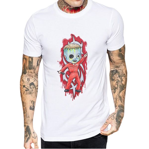 fashion men tee shirt creative printed slipknot t-shirt cotton white brand mens short sleeve t shirts
fashion men tee shirt creative printed slipknot t-shirt cotton white brand mens short sleeve t shirts