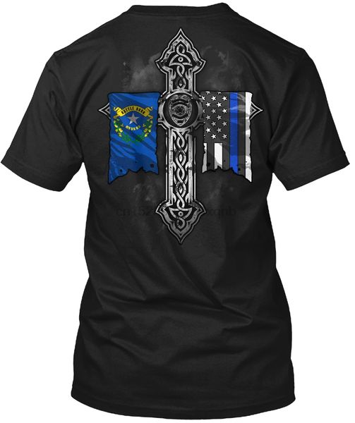 men t shirt nevada police cross women tshirt
