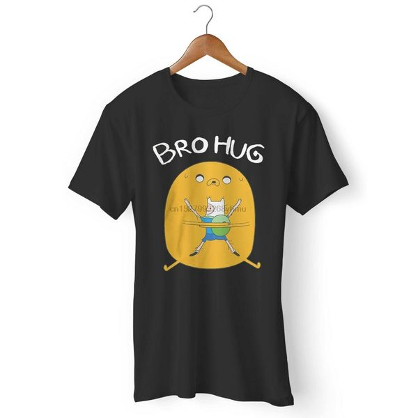 bro hug finn and jake man woman t-shirt