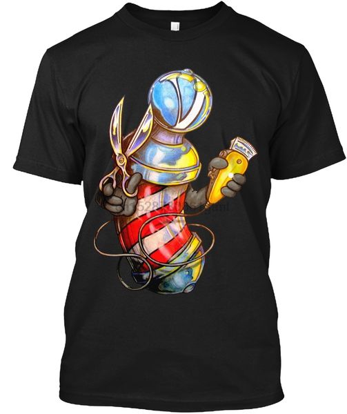 men t shirt barber uniform- giant barber pole -black women t-shirt
men t shirt barber uniform- giant barber pole -black women t-shirt