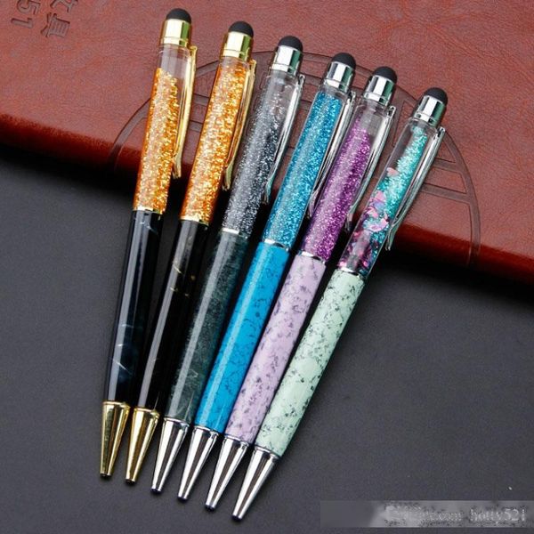 creative oil metal student stationery gift advertising signature crystal hourglass touch screen ballpoint pens school supplies ing, Blue;orange
creative oil metal student stationery gift advertising signature crystal hourglass touch screen ballpoint pens school supplies ing, Blue;orange