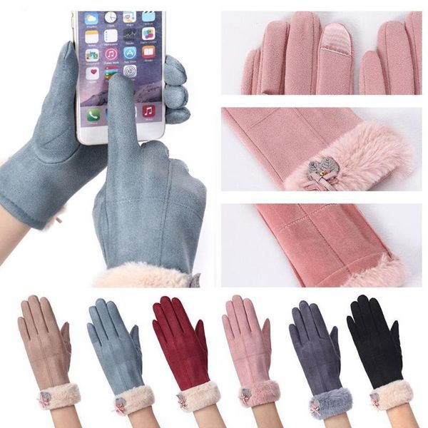 five fingers gloves fashion women autumn winter cute furry warm mitts full finger mittens outdoor sport female screen luvas, Blue;gray
five fingers gloves fashion women autumn winter cute furry warm mitts full finger mittens outdoor sport female screen luvas, Blue;gray