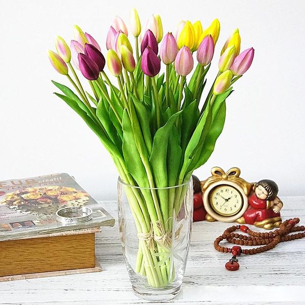 7pcs/pack artificial tulips flower for home wedding decoration bride hand flowers real touch soft silicone jh68 t200103
7pcs/pack artificial tulips flower for home wedding decoration bride hand flowers real touch soft silicone jh68 t200103