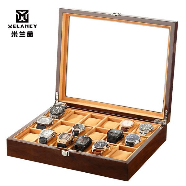 watch boxes & cases 18 slots box wooden wrist men storage clock/watch display case convenient jewelry organizer, Black;blue
watch boxes & cases 18 slots box wooden wrist men storage clock/watch display case convenient jewelry organizer, Black;blue