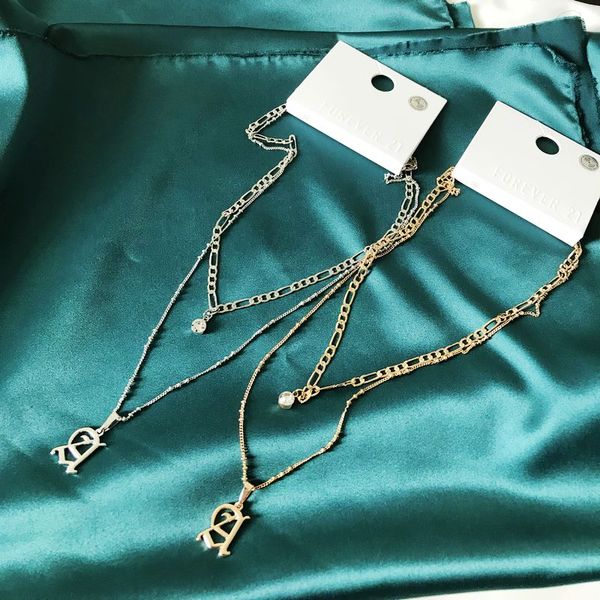 punk multi layers chains cross necklace couple crystal necklaces for women pendant choker necklace female fashion jewelry gifts, Silver
punk multi layers chains cross necklace couple crystal necklaces for women pendant choker necklace female fashion jewelry gifts, Silver