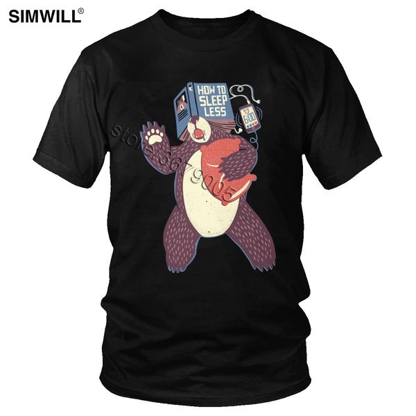 brand latest t shirt men cotton russian funny bear tee short sleeve how to sleep less book graphic t-shirts 4xl 5xl merchandise
brand latest t shirt men cotton russian funny bear tee short sleeve how to sleep less book graphic t-shirts 4xl 5xl merchandise