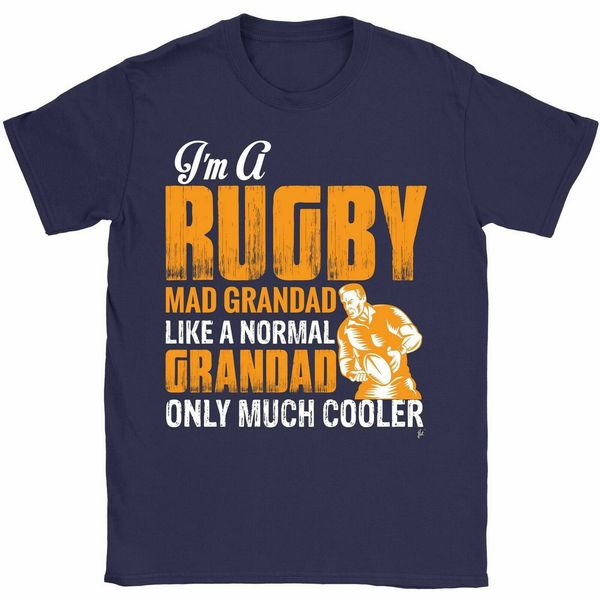 i'm a rugby mad grandad like a normal but cooler fathers day gift mens tee t shirt brand fashion t-shirt
i'm a rugby mad grandad like a normal but cooler fathers day gift mens tee t shirt brand fashion t-shirt