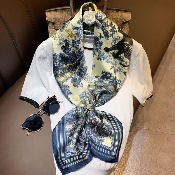 scarves fashion 2021 brand winter scarf hijab silk female style decoration large square real professional shawl bandana foulard, Blue;gray
scarves fashion 2021 brand winter scarf hijab silk female style decoration large square real professional shawl bandana foulard, Blue;gray
