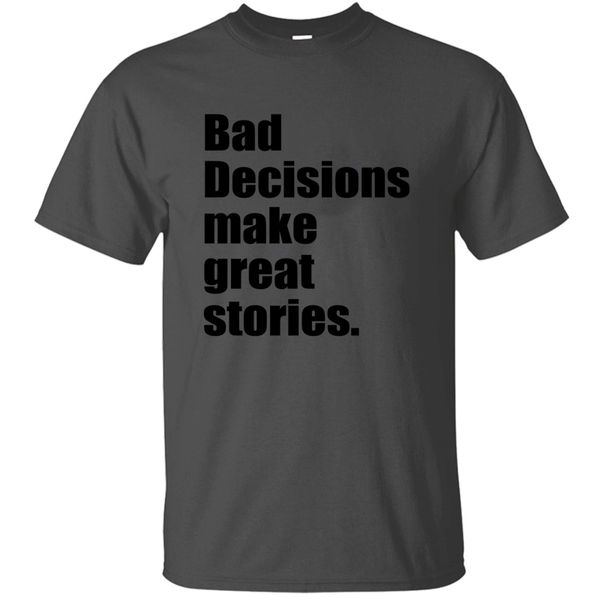 мода юмор bad решения t shirt мужчины женщины harajuku большой размер s ~ 5xl тонкий мужчины футболка унисекс o шеи
мода юмор bad решения t shirt мужчины женщины harajuku большой размер s ~ 5xl тонкий мужчины футболка унисекс o шеи