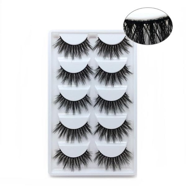 new 5 pairs fake eyelashes 3d natural false eyelashes handmade weaving soft eyelash extension makeup kit tool
new 5 pairs fake eyelashes 3d natural false eyelashes handmade weaving soft eyelash extension makeup kit tool