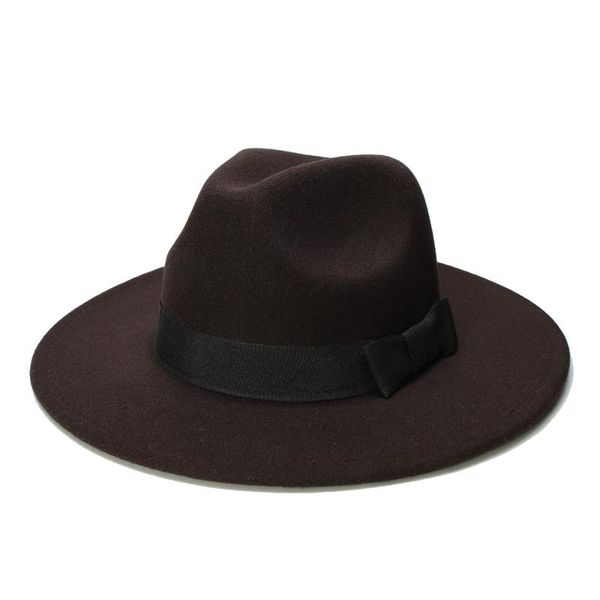 luckylianji retro women men vintage 100% wool wide brim cap fedora panama jazz bowler hat ribbon band (57cm/adjusted, Blue;gray
luckylianji retro women men vintage 100% wool wide brim cap fedora panama jazz bowler hat ribbon band (57cm/adjusted, Blue;gray