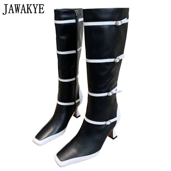 boots genuine leather knee high for women design heels botas belt buckle long cowboy party, Black
boots genuine leather knee high for women design heels botas belt buckle long cowboy party, Black