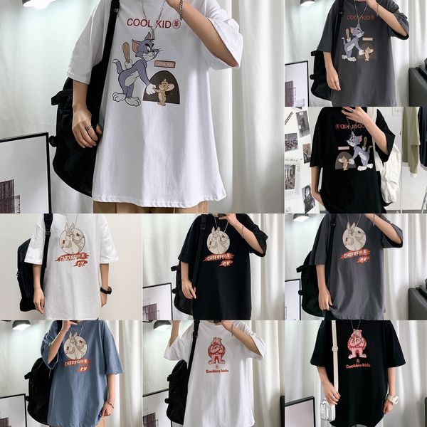 summer short-sleeved t-shirt men's t-shirt clothing clothing harajuku style clothes men's couple's wear korean style loose ha, Blue
summer short-sleeved t-shirt men's t-shirt clothing clothing harajuku style clothes men's couple's wear korean style loose ha, Blue