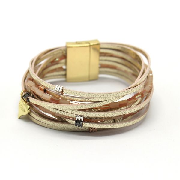 charm bracelets bohemian multilayer leather wrap cuff bracelets/bangles handmad magnetic clasp bracelet for women jewelry, Golden;silver
charm bracelets bohemian multilayer leather wrap cuff bracelets/bangles handmad magnetic clasp bracelet for women jewelry, Golden;silver