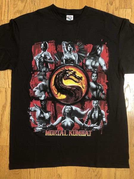 nwt mortal kombat t-shirt sz l video game arcade t shirt fashion classic unique t-shirt
nwt mortal kombat t-shirt sz l video game arcade t shirt fashion classic unique t-shirt