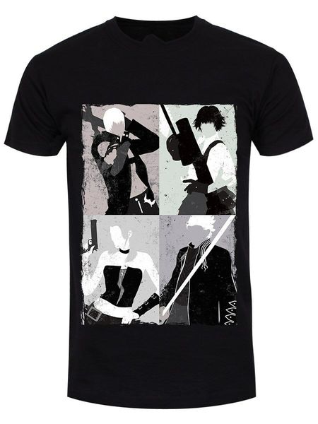 t-shirt demons beware men's black harajuku tee shirt