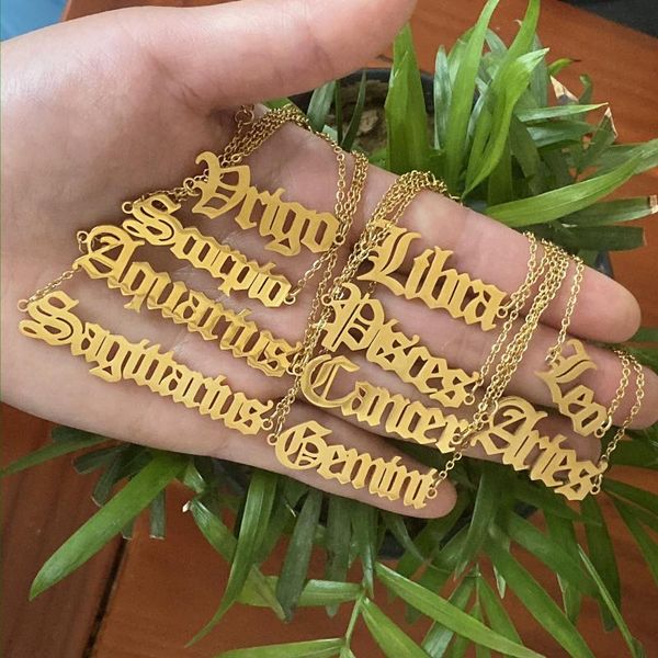 fashion creativity european necklace jewelry girls twelve constellation alloy zodiac english letter alphabet necklaces for women, Silver
fashion creativity european necklace jewelry girls twelve constellation alloy zodiac english letter alphabet necklaces for women, Silver