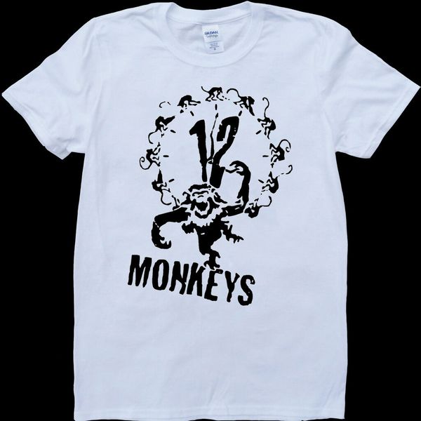 12 monkeys white custom made t-shirt new fashion t shirt brand hip hop print men tee shirt high quality
12 monkeys white custom made t-shirt new fashion t shirt brand hip hop print men tee shirt high quality