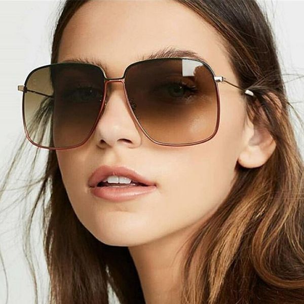 sunglasses 2021 oversized women retro glasses women/men vintage feminino, White;black
sunglasses 2021 oversized women retro glasses women/men vintage feminino, White;black