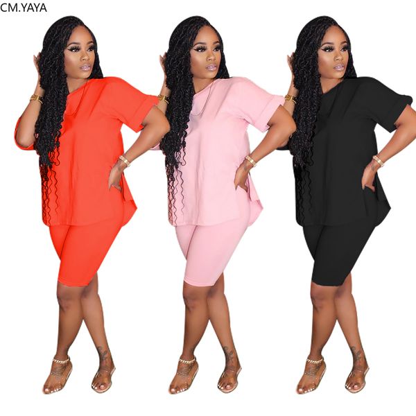 2020 summer women two pieces sets tracksuits open fork shorts suit fitness sporty street night club 2 pcs outfit gl578 x0923, Gray
2020 summer women two pieces sets tracksuits open fork shorts suit fitness sporty street night club 2 pcs outfit gl578 x0923, Gray