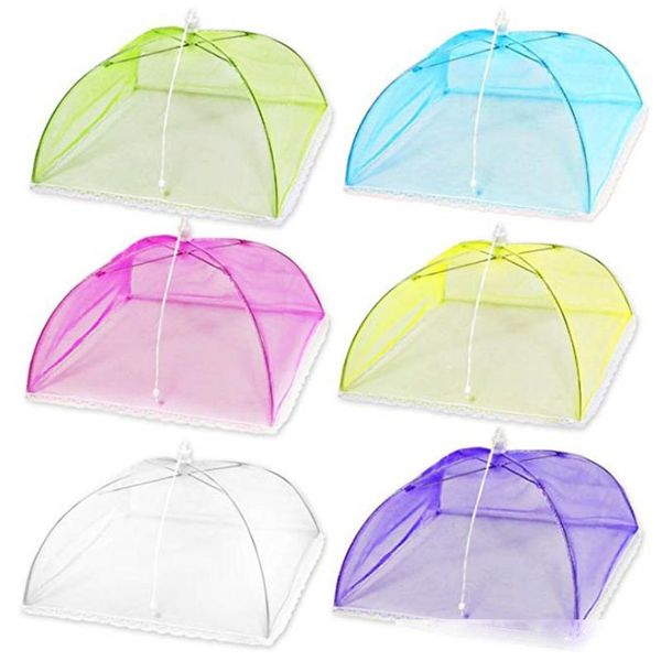 new multi color pop up mesh screen food cover tent umbrella folding outdoor picnic foods covers meshes high quality
new multi color pop up mesh screen food cover tent umbrella folding outdoor picnic foods covers meshes high quality