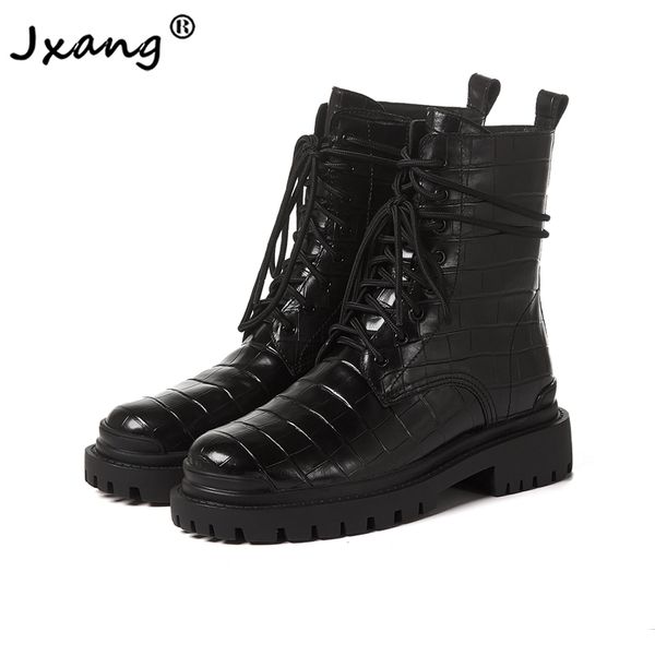 jxang fashion women retro ankle boots spring autumn thick bottom woman girls knight boots work casual all-match, Black
jxang fashion women retro ankle boots spring autumn thick bottom woman girls knight boots work casual all-match, Black