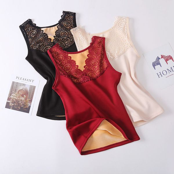 2020 winter thermal intimates underwear tank women plus size 5xl lace v-neck body slim shaper camisole sleeveless vest m42, Black;white
2020 winter thermal intimates underwear tank women plus size 5xl lace v-neck body slim shaper camisole sleeveless vest m42, Black;white