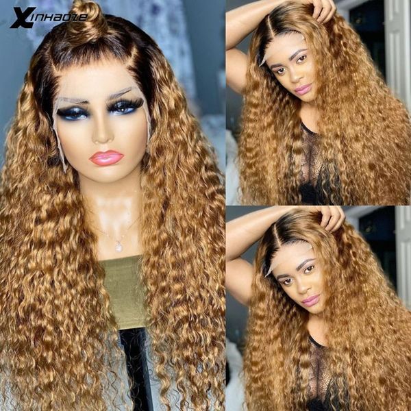 lace wigs ombre honey blonde 13x6 front human hair with baby #27 middle part curly wig for women, Black;brown
lace wigs ombre honey blonde 13x6 front human hair with baby #27 middle part curly wig for women, Black;brown