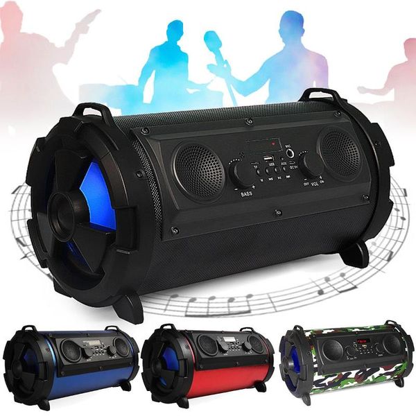 bluetooth speaker portable wireless loudspeaker sound system 15w stereo music surround fm radio aux usb tf outdoor speaker