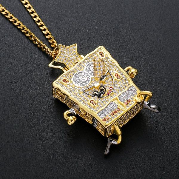 iced out cartoon characters pendant necklace for men women gifts zircon necklace rapper hip hop jewelry, Silver
iced out cartoon characters pendant necklace for men women gifts zircon necklace rapper hip hop jewelry, Silver