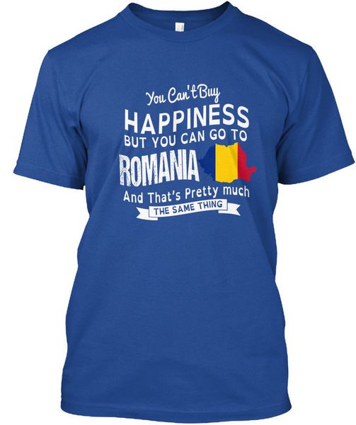 happiness and romania - you can't buy but can go to that's premium 2019 super fashion summer casual man t shirts online
happiness and romania - you can't buy but can go to that's premium 2019 super fashion summer casual man t shirts online