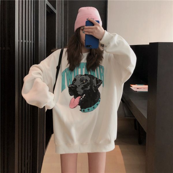 осенью одежда корейского стиль свитер sweater2019 новый небольшой рыхлый средней длиной пара стиля утолщенной шляпы свободной длинный рукав, Black
осенью одежда корейского стиль свитер sweater2019 новый небольшой рыхлый средней длиной пара стиля утолщенной шляпы свободной длинный рукав, Black