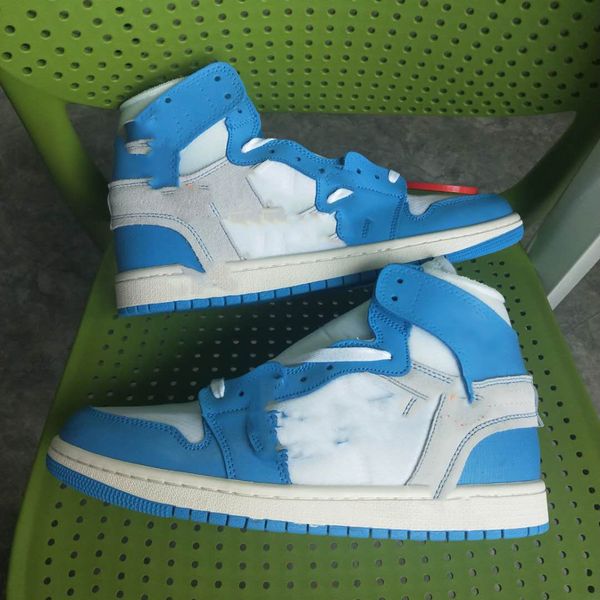 2020 new chicago university blue white 1 one mens basketball shoes for men womens sports air off designer sneakers trainers size 36-46, Black
2020 new chicago university blue white 1 one mens basketball shoes for men womens sports air off designer sneakers trainers size 36-46, Black