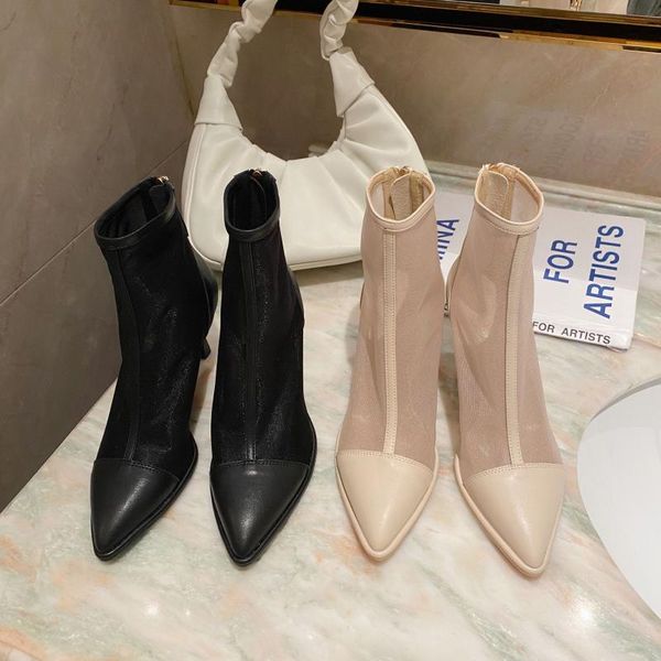 women's boots autumn shoes luxury designer boots-women booties woman 2020 high heels zipper pointy fashion stiletto rubber, Black
women's boots autumn shoes luxury designer boots-women booties woman 2020 high heels zipper pointy fashion stiletto rubber, Black