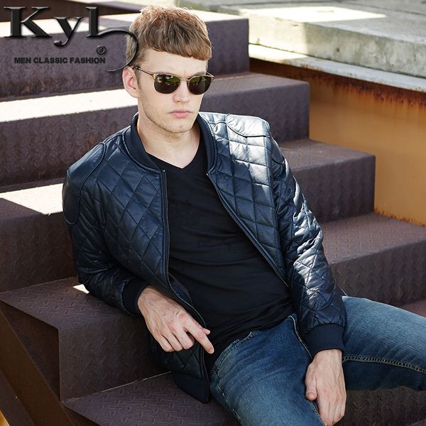 men's leather & faux 2021 arrival pu jacket slim stand collar autumn&winter plus velvet coat for male 611, Black
men's leather & faux 2021 arrival pu jacket slim stand collar autumn&winter plus velvet coat for male 611, Black