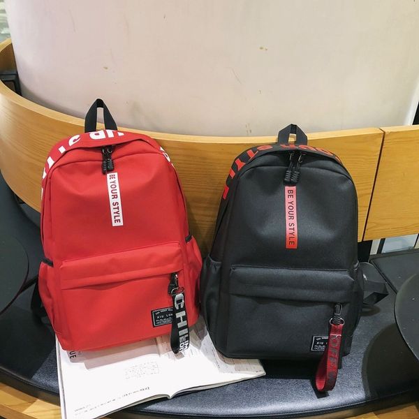 school season student school bag junior high school student canvas backpack fashion trend travel shoulder campus
school season student school bag junior high school student canvas backpack fashion trend travel shoulder campus