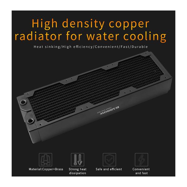 fans & coolings barrow computer radiator support 120mm fan water cooling tool cpu overclocking cooler dabel-60d 360 60mm thickness red coppe
fans & coolings barrow computer radiator support 120mm fan water cooling tool cpu overclocking cooler dabel-60d 360 60mm thickness red coppe