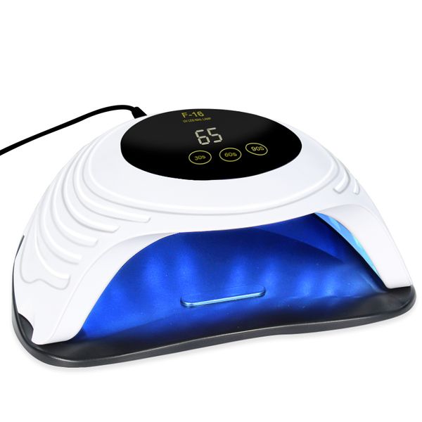 nail dryers 168w f-16 uv led lamp dryer for all gels 54 leds polish light timer 30/60/90s lamps
nail dryers 168w f-16 uv led lamp dryer for all gels 54 leds polish light timer 30/60/90s lamps
