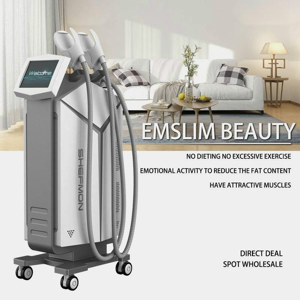 hiemt fast slimming muscle trainer stimulator emslim em slim beauty machine high-efficiency teslasculpt do 36,000 sit-ups in 30 mins 
hiemt fast slimming muscle trainer stimulator emslim em slim beauty machine high-efficiency teslasculpt do 36,000 sit-ups in 30 mins