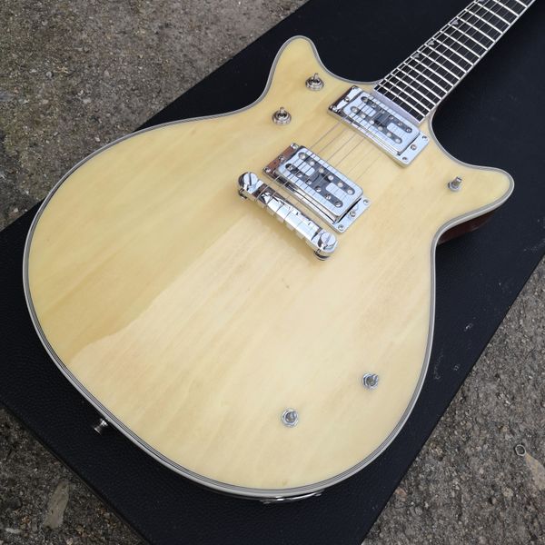 new g6131my malcolm young ii tribute double cutaway solid body natural electric guitar chrome pickups & tuners, one piece bride & tailpie
new g6131my malcolm young ii tribute double cutaway solid body natural electric guitar chrome pickups & tuners, one piece bride & tailpie
