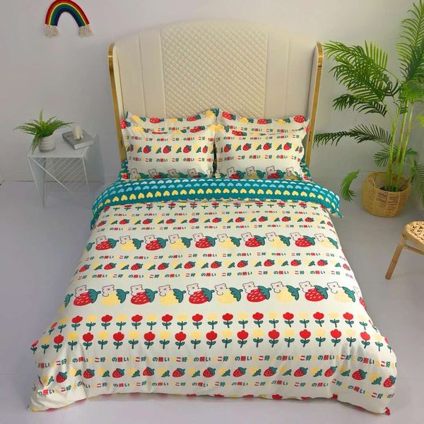 cartoon pattern duvet cover set bedding sets pillowcases  size bed sheets quilt cover pillow cover comforter set sale 
cartoon pattern duvet cover set bedding sets pillowcases  size bed sheets quilt cover pillow cover comforter set sale