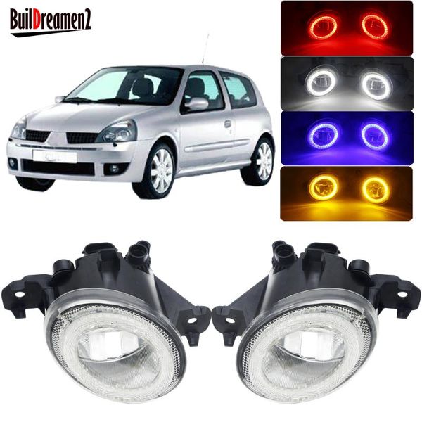 2 x led angel eye противотуманные фары автомобиля переднего бампера противотуманные фары drl дневного света для clio 2 / ii hatchback van 19
2 x led angel eye противотуманные фары автомобиля переднего бампера противотуманные фары drl дневного света для clio 2 / ii hatchback van 19