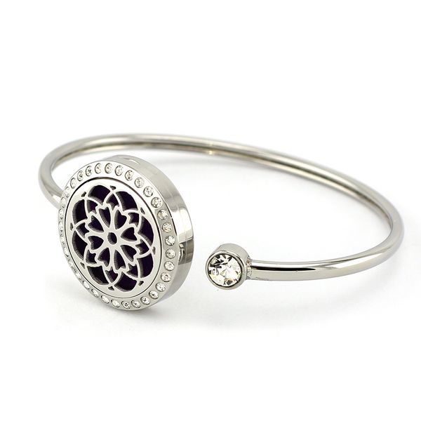 bangle 10pcs/lot stainless steel sunflower aroma essential oil diffuser perfume locket bracelet, Black
bangle 10pcs/lot stainless steel sunflower aroma essential oil diffuser perfume locket bracelet, Black